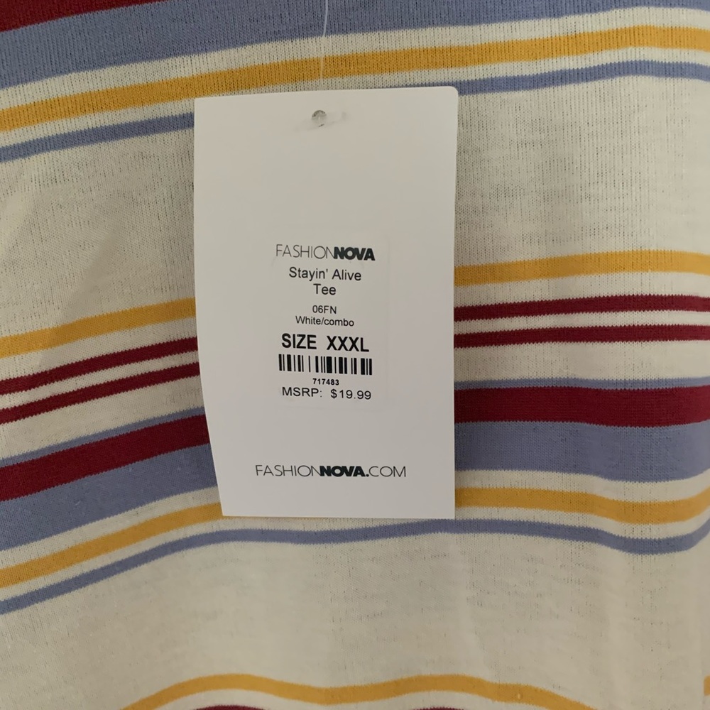 Fashion Nova Men Stayin Alice Tee 3xl